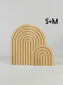 1/2pcs Wood Rainbow Arch,Modern Boho Room Decor For Wall Shelf,Wall Shelf Ornament Dresser Ornament, Aesthetic Boho Wooden Rainbow Arches Home Decor, Shelf Decor Table Decor Dresser Decor Mantle Countertop Decorations, For Living Room, Bedroom, Kitchen, Coffee Bar - Multicolor - View 11