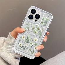 Funda para teléfono móvil compatible con phone 16 Pro Max, 16 Plus, 16 Pro, 16, 15, 14, 13, 12 y 11. Esta innovadora y elegante funda transparente de TPU suave cuenta con un diseño único, orificios de precisión para la lente y es resistente a golpes y caídas. Gotas. - transparente - Ver 4