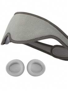 1pc New 3D Eye Mask, Sleep Blackout Uncompressed Eye Socket Adjustable Unisex All Season Home Use