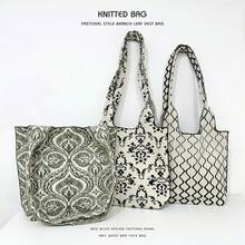 Women Shoulder Bags - 長款碎花白 - 查看 1