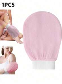 Nouveau lot de 2 pièces de gants exfoliants, gants exfoliants double face pour le corps, gants de gommage pour élimination de la peau morte, gommage en profondeur pour hommes et femmes, gants de douche exfoliants, gants exfoliants en profondeur pour une peau lisse et brillante