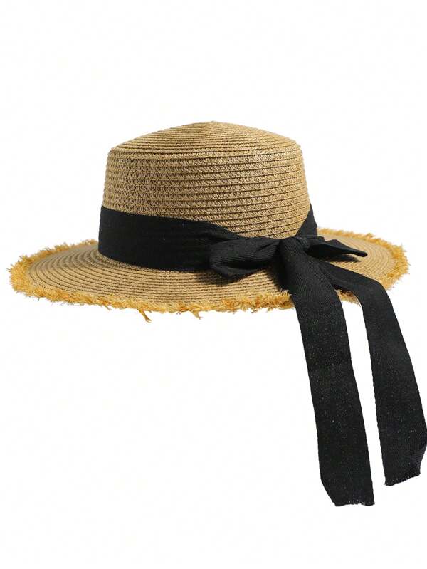 1pc Retro American Western Cowboy Hat, Sun Protection Wide Brim Breathable Cowboy/Cowgirl Hat, Suitable For Summer