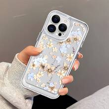 Funda para teléfono Space TPU Funda para teléfono móvil suave Nt Space TPU Teléfono móvil suave, teléfono 16ProMax/16Plus/16Pro/16, 15/14/13/12/11 Patrón nuevo y de moda Transparente Space TPU Teléfono móvil suave, orificio de precisión de lente, protección integrada para teléfono móvil a prueba de golpes y caídas - transparente - Ver 3