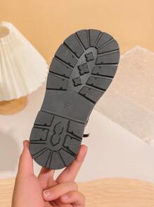 Girls' Boots, New Spring/Autumn Soft Bottom Anti-Slip Princess Short Boots, Girls' Spring/Autumn Boots