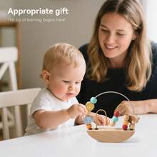 Children's Bead Toys, Hand Learning Educational Toys, Preschool Educational Puzzle Toys For Exercising Hand Eye Coordination And Developing The Brain Birthday Gifts, Halloween Gifts, Christmas Gifts - Hạt cân bằng - Xem 2
