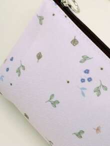 1 件，高端铅笔盒，涤纶材质，尼龙拉链，大容量，便携式铅笔袋，学校用品，情人节，万圣节，感恩节，返校季，生日特别礼物，可爱的铅笔袋