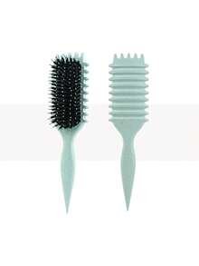 One Piece Curling Brush, Curling Comb With Tooth, Shapes And Defines Curls, Suitable For Men And Women, Reduces Pulling And Curl Separation, Designed By Candy Brush Beauty & Health Beauty Tools Hair Tools Combs Brushes Hair Brushes Things To Use On The Head School Supplies Combs Curling Combs Pretty Combs,Back To School,Travel Holiday Essentials,Hair Accessories For Women - Multicolor - View 23