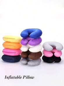 Ergonomic U-Shaped Travel Neck Pillow, Suitable For Adults, Extremely Comfortable Travel Neck Pillow, Ergonomic U-Shaped Design Provides Neck Support, Allowing You To Relax During Your Journey - Soft & Breathable, Adjustable Design For Ultimate Comfort, Essential Travel & Vacation Neck Pillow