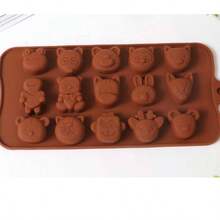 Molde De Silicone 15 LOVE De Grau Alimentar Antiaderente 3D Para Confeitaria/Chocolates/Doces/Bolo/Utensílio De Cozinha DIY - Chocolate - Visão 5