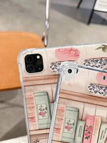 Nuevo estuche protector de silicona suave y transparente con diseño floral pintado para iPad 10.2 2021/2020, iPad Air 5, iPad 9th Gen, iPad Mini 6, iPad Pro 11, iPad 8th Gen, iPad 7th Gen, iPad 10.2 2018