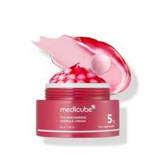 Niacinamide Capsule Cream - Double Gloss Moisturizer - For Use After Spot Treatment - Texture And Moisturizing - Korean Skincare