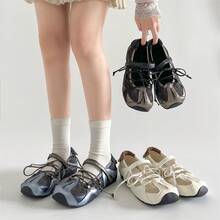 Women Flat Sandals - Black - View 3