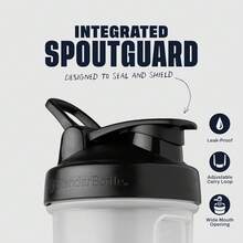 BlenderBottle Classic V2 Shaker Bottle Protein Shakes And Pre Workout, 28-Ounce, Black, 2 Pack - Màu sắc có thể thay đổi - Xem 2