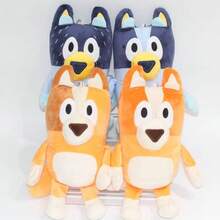 1pc 28cm/11inch Bluey & Bingo Family Plush Toys Cartoon Dog Stuffed Animals Soft Plush Dolls Perfect For Birthday Christmas Gift Toys