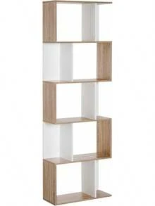 Magazine Rack - ไม้และสีขาว - ดู 1