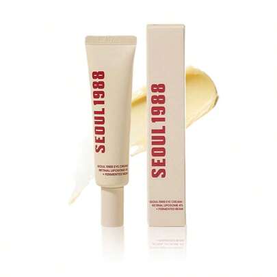 视黄醇脂质体+发酵大豆提取物眼霜，抗皱，抗衰老，改善肌肤弹性，淡化色素沉着，提亮肤色，蕴含视黄醇