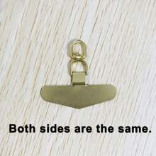 1 件金属手机壳夹吊坠挂钩垫适用于手链牢固固定耐用