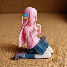 Seated Pose Anime Beauty Figurine, Characterized By Its Exquisite And Detailed Texture, Making It A Perfect Addition For Collectors And An Ideal Gift For Gift-Givers. Celebrate The Holidays In Style With This Cool Anime Collectible, Creative Anime Model, Suitable For Home Decoration, Car Ornament, And As A Holiday Present. - 彩色 - 查看 8