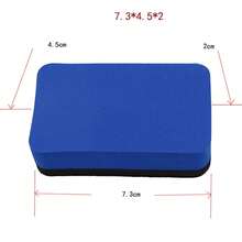 4/8/12/24 piezas de borradores en seco, borradores en seco para pizarra blanca, limpiador de pizarra, adecuado para el aula, el hogar y la oficina (4 colores, 5 x 5 cm)