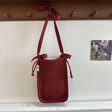 Women Shoulder Bags - 酒紅色 - 查看 7