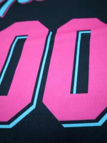 定制运动服，透气速干 210g 春夏上衣，适合运动队、俱乐部训练、篮球背心，前后印有姓名、号码、标志，适合日常休闲、派对、聚会、时尚、时尚、时髦、休闲、简约时尚、个性化、定制、定制、独特、男士服装、胶囊衣橱、男士基本/街头风格，适合他、男朋友、家人、朋友、生日、度假/节日、学校/比赛、运动/登山的理想礼物 - 彩色 - 查看 4