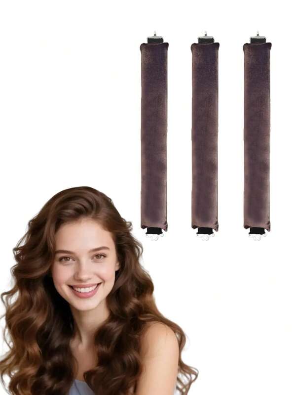 3 Stück Haarlockenwickler ohne Hitze für Frauen, Schlaf-Haarwellen-Lockenwickler ohne Beschädigung, geeignet für den täglichen Gebrauch, Haarstyling-Werkzeuge