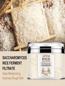 Rice Body Lotion, For Charming Skin, Is A Skincare Product Specially Designed For Dry Skin, With Moisturizing Effect.