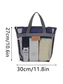 Outdoor Sports Mesh Storage Bag, Makeup Clutch Bag, Travel Bag, Beach Toy Storage Bag - Multicolor - View 4