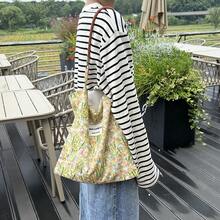 Women Shoulder Bags - 黃色花朵 - 查看 3