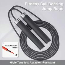 Boxing Jump Rope Sport Excercise Adults Lose Weight Diet Length Adjustable Jumping Rope For Beginners Dual Ball Bearing Design