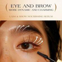 滋养睫毛和眉毛精华液 - 天然成分，滋养睫毛，睫毛精华液，温和滋润睫毛和眉毛 - 睫毛雨衣1支 - 查看 6