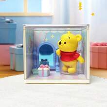 Miniso Figuras decorativas de la serie del hogar de Winnie the Pooh - Reproducción de escenas clásicas del hogar, combinando PVC de alta calidad con una artesanía fina, regalo de cumpleaños y regalo festivo (1 pieza, entrega aleatoria) - Multicolor - Ver 6