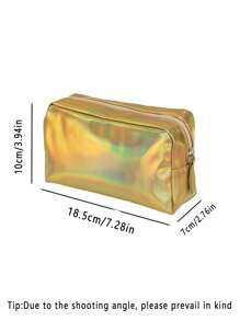 Laser Cosmetic Bag, Toiletry Bag, Cosmetic Storage Bag, Portable Travel Cosmetic Bag, Cosmetic Tool Kit, Coin Purse, Multi-Functional Storage Bag,Large Capacity Toiletries Organiser,Stylish Design, Portable And Versatile
