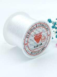 1 件，直径 0.2/0.25/0.3/0.35/0.4/0.45/0.5/0.6 毫米，120/90/70/50/45/35/25/20 米/卷，串珠线，晶莹剔透的非弹性尼龙钓鱼线材料