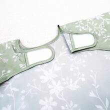 1pc Waterproof Baby Bib, Smock Style Bib, Machine Washable Long Sleeve Bib, Suitable For Self-Weaning Babies, Toddler Bibs - Multicolor - View 6