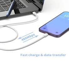 1 套 20w USB Type-C 快速高效充电器 + 3.3 英尺/100 厘米数据线，兼容 、三星、小米 - 白色 - 查看 4