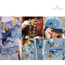 5/10/20 Sets Pin Backs Locking For Pin Keepers Locking Clasp With Wrench, Pin Locks Backs Locking Pinbacking Pinback Clasp For Insignia Name Tag Landyards Badge 6 X 5 Mm - Multicolor - View 3