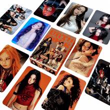 55张K-Pop/Baby Monster/Aespa/Twice/Idle小卡套装，包含雨琦、小娟、舒华、美延、Dirty Work、Bomb、Idle、We Are、2ND、I Feel、I Sway等歌曲小卡，高品质收藏，可收纳于卡包、钱包、背包或作为装饰品，是馈赠亲友和节日礼物的理想之选。 - 彩色 - 查看 14