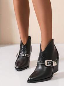 ANKLE BOOTS - Black - View 4