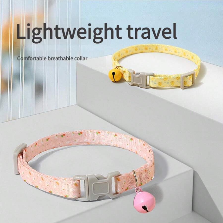 1 Peça Coleira de Estimação, Colar de Cachorro Ajustável para Todas as Estações, Acessório de Gato Elegante e Versátil, Alto Nível de Aparência, Pode Ser Ajustado Livremente em Tamanho, Suprimentos para Pets de Cães Pequenos