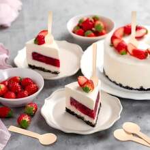 10-200 Pieces 3.9 Inch Mini Kitchen Wooden Disposable Wooden Cutlery, Round Head Wooden Spoon, Disposable Spoon, Can Be Used For Ice Cream Spoon, Dessert Spoon, Tasting Spoon, Can Be Used As Halloween/Christmas Gifts