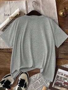 Women T-Shirts - Light Grey - View 2