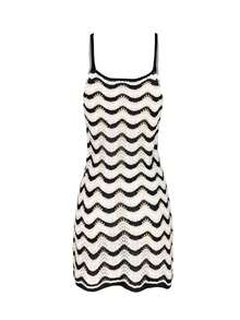 女士夏季波西米亚渐变镂空性感透视罩衫吊带迷你连衣裙 - 彩色 - 查看 6