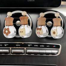 4pcs/6pcs Car Fragrance Refillable Bottle For Air Vent Decoration, Essential Oil Diffuser, Aromatherapy Diffuser Bottle, Air Vent Car Accessories, Empty Bottle (Does Not Contain Essential Oils), Car Essential Oil Diffuser, Suitable For Use In Car, Home Or Office, Fragrance Diffuser - Suitable For Any Scenario: Bedroom, Toilet, Bathroom, Travel Size, Safe For All Vehicles