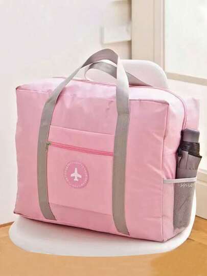 1 chiếc túi du lịch gấp gọn, túi hành lý nhẹ dung tích lớn, túi xách tay phù hợp cho du lịch qua đêm, kỳ nghỉ, mua sắm, cuối tuần, hoạt động ngoài trời, phòng tập thể dục, túi du lịch gấp gọn, túi đựng đồ, túi du lịch máy bay, túi đựng đồ điện tử, túi đựng mỹ phẩm, túi đựng đồ vệ sinh cá nhân, túi đựng đồ giặt, túi đựng giày, ký túc xá, trường học, kỳ nghỉ, cắm trại, phụ kiện hành lý