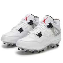 Men's Olive Jordan 4 Retro TD Casual Comfortable Sports Sneakers HQ0207-106