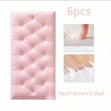 4/6 件 3D 软泡沫墙砖 - 即撕即贴自粘墙纸面板防水防潮墙面装饰非常适合榻榻米床头板、电视装饰墙、卧室、客厅、幼儿园可移除装修贴纸 - 墙板/壁纸/墙贴/春季装饰墙纸墙贴房间装饰 - 彩色 - 查看 13