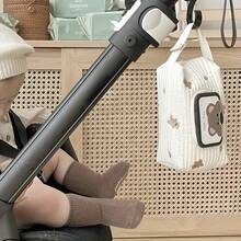 1pc Minimalist & Practical Multi-Function Bear & Leaf Wet Wipes Storage Pouch