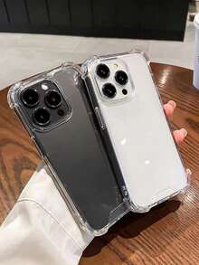 A Thick, High Transparency, Anti Yellowing And Anti Yellowing Phone Case Suitable For Phone - Clear - View 2