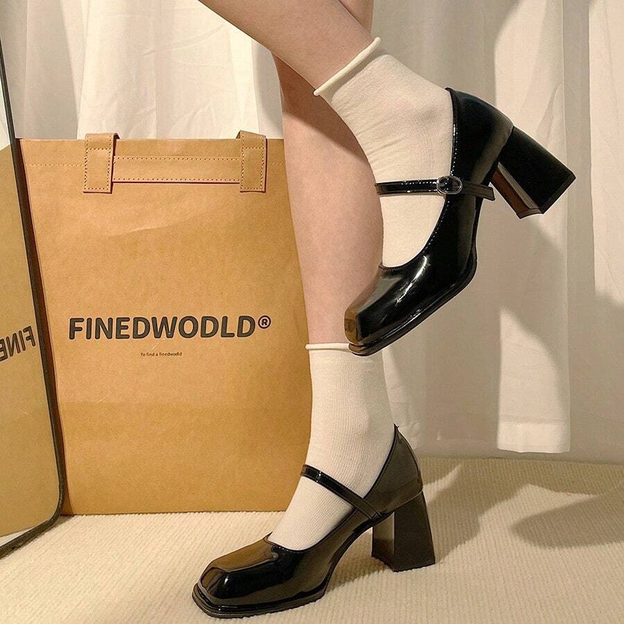 Women Pumps - 黑色 - 查看 1